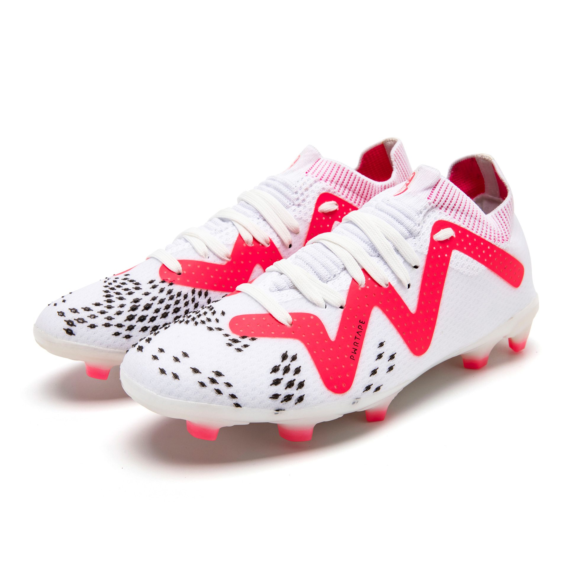 Transfronterizo 2024 nuevas zapatillas de fútbol AG hombres transpirables de uñas largas césped artificial TF entrenamiento de uñas rotas zapatillas de deporte para hombres y mujeres