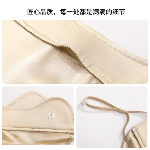Summer sun protection mask for women UPF50+ anti-UV breathable eye protection 3D three-dimensional silk