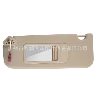Suitable for Bmw X1 E84 3 Series E90E91 Left and Right Beige Sun Visor Without Light 51167252009 2010 (Sun visor rearview mirror) - beige-51167252009-left-sun-visor-beige