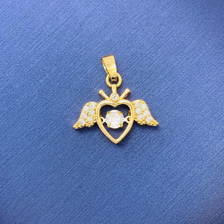 Tiktok Venta caliente colgante al por mayor auto-seleccionado 100 cobre colgante único con fuente de cadena de fábrica al por mayor sin cadena