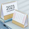 2023年日历线圈台历约大学生计划打卡双面记事办公桌面摆件月历|ms