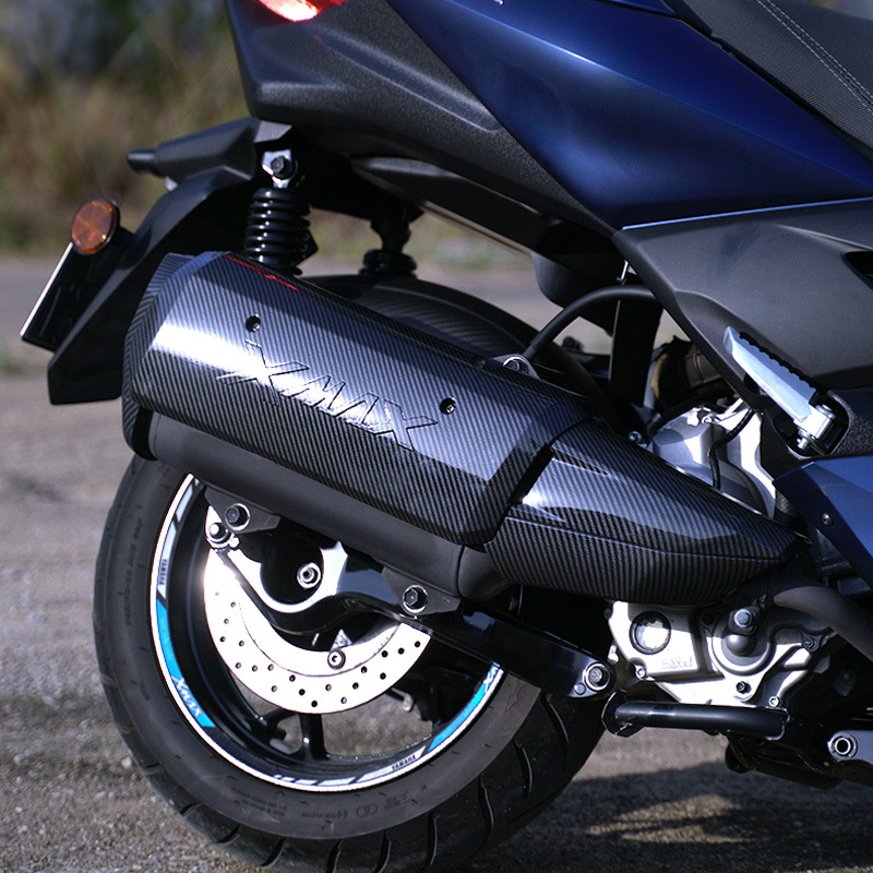 Aplicable a Yamaha xmax300 modificado escape campana cubierta del tanque de combustible xmax250 instrumento cubierta Shell modificación Accesorios