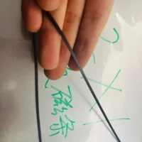 Заводская прямая тонкая резиновая Мягкая Магнитная реклама DIY может привлечь двустороннюю магнитную полосу 2x1 мм