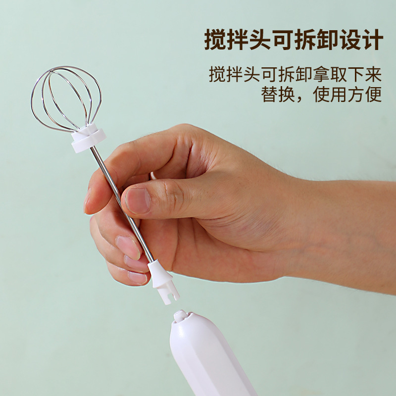 跨境家用打泡器咖啡起泡器牛奶搅拌器打发器电动奶泡器手持奶泡机|undefined