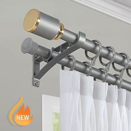 窗帘杆罗马杆;滑轨;窗帘配件