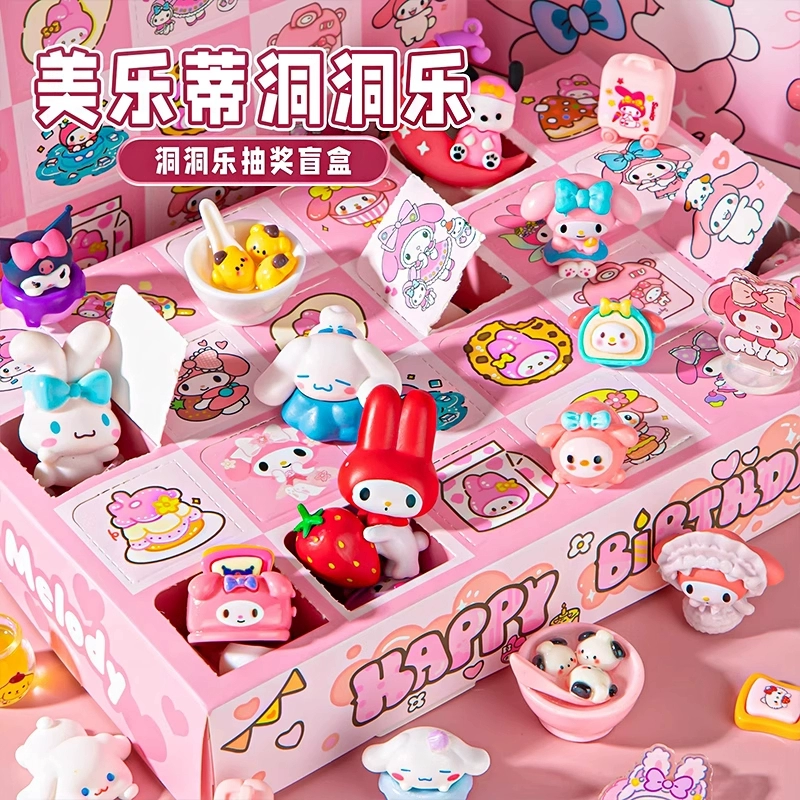 Плеймейкеры Deluxe Edition Sanrio Shanhaijing Девочки Игрушка Пок Dongdongle Слепой Бокс Игрушка Награда Dongdongle