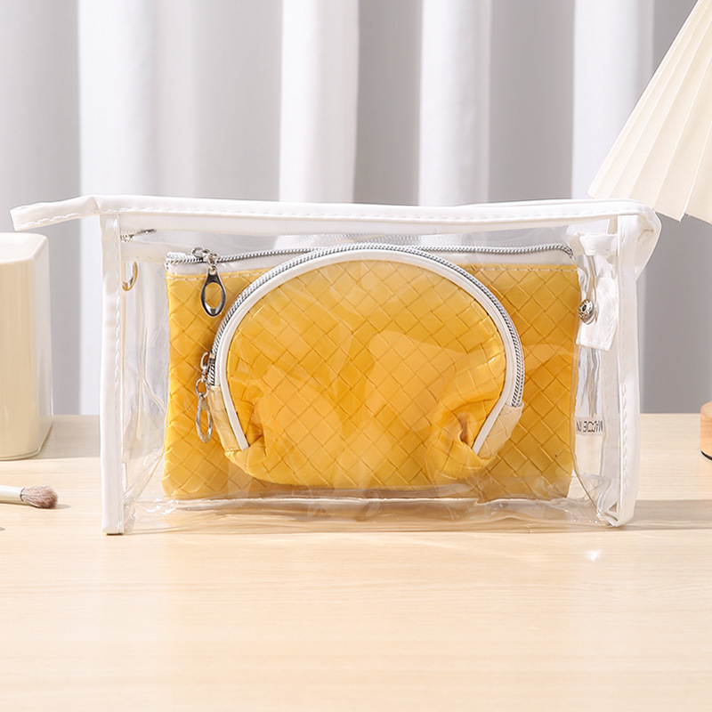 Set de tres piezas amarillo limón