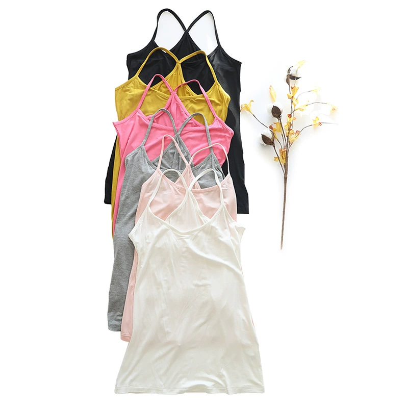 Американский жилет с перекрестными ремешками на спине, карамельный цвет, модал 1427, вешалка для основы, приталенная база средней длины