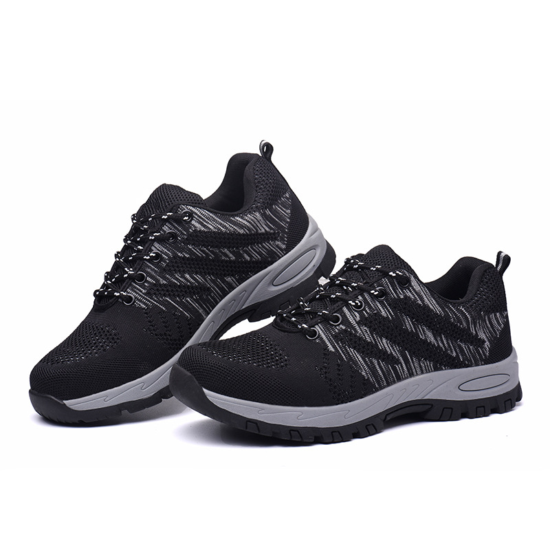 厂家直销劳保鞋透气钢包头耐磨轻便减震防滑安全鞋工作鞋男