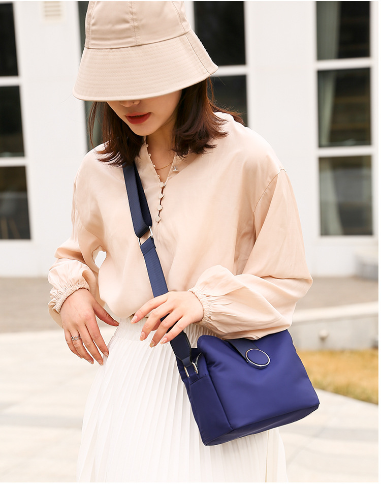 Borsa a tracolla donna, borsa a spalla in nylon multitasche_voghion.com