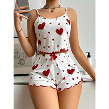 N 79180 Ribbed camisole home set �ӗl�����Ҿ��׿羳���u