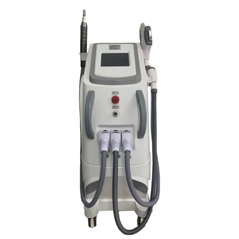 Comercio exterior transfronterizo 810 y 808 instrumento de belleza de tres bandas IPL multifunción OPT instrumento de rejuvenecimiento de la piel limpieza de manchas limpieza de cejas tatuaje
