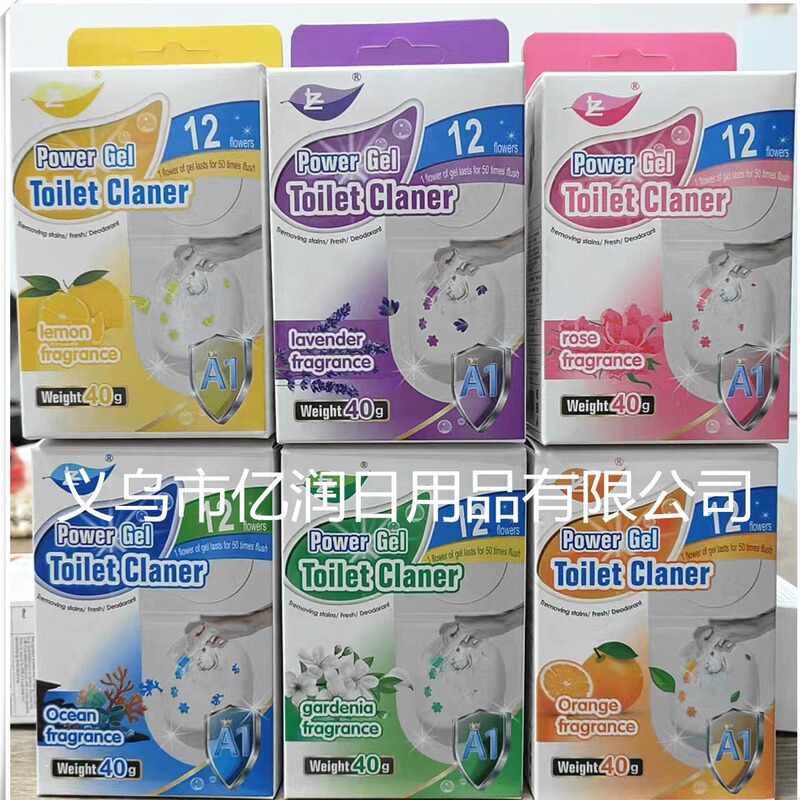 Toilet floret toilet toilet fragrance deodorant gel to smell 12 toilet toilet gel wholesale