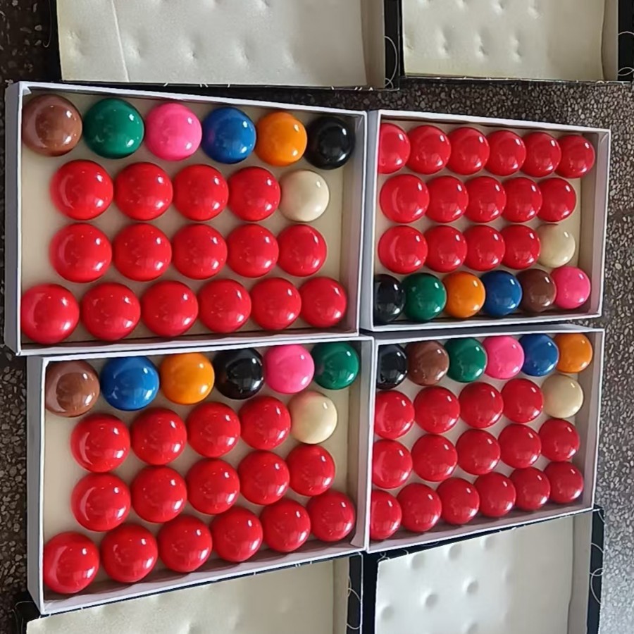 Standard snooker billiards British-style solid resin British-style 52 billiards balls children's mini billiards accessories balls