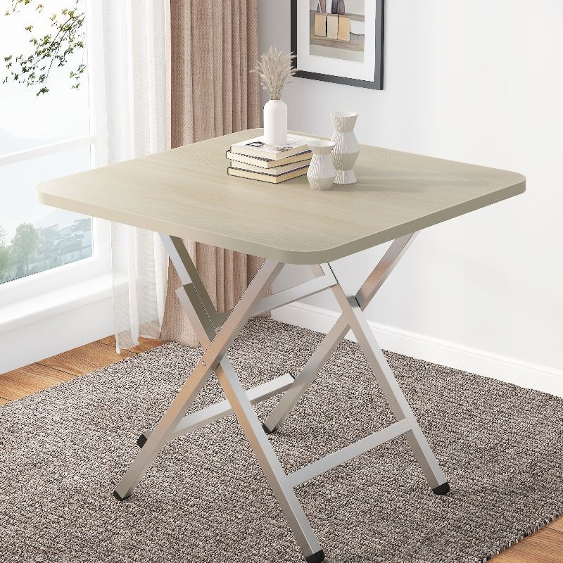 Mesa plegable alquiler de alquiler de mesa de comedor al aire libre portátil mesa de estand simple mesa de comedor casera mesa cuadrada