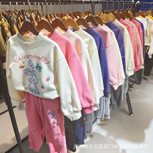 童装秋冬拿货湖州织里童装加绒儿童卫衣男童女童童装一手货源批发