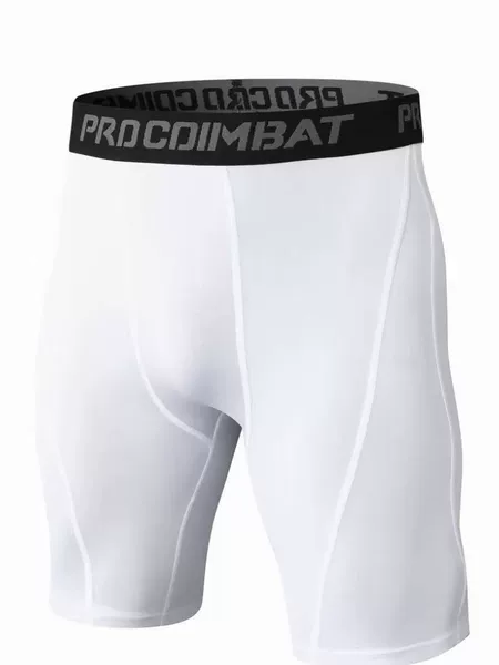 Amazon Men's Elastic Compression Pants Sports Tights Basketball Shorts Quick-Dry Running Training Fitness Pants