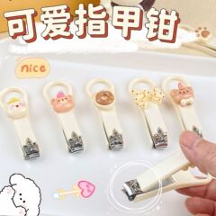 かわいいアニメの爪切り便利式の学生家庭用爪切りステンレス爪切り
