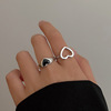 Brand ring for beloved suitable for men and women for St. Valentine's Day, simple and elegant design, internet celebrity, Birthday gift