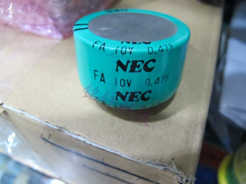Разберите японский конденсатор NEC FA 10V0.47F фарада.