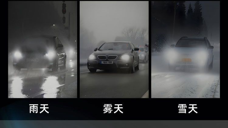 Foshan four-in-one car headlight h7led bulb super bright H11H4 far and near integrated 9005 strong light 9012 car light