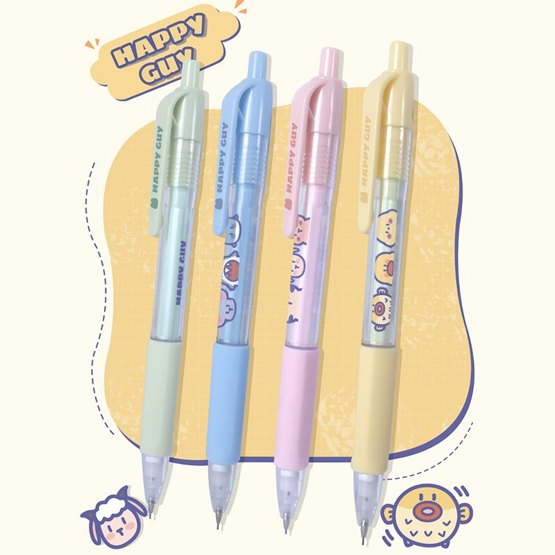 蓝图 8737 Cartoon Duck Series Automatic Pencil 0.5 Continuous Core Student 0.7 Activity Cartoon Automatic Pen No Sharpening