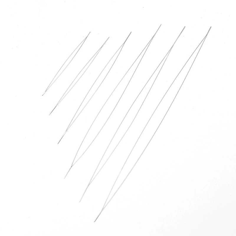 304 из нержавеющей стали открытая игла из бисера ручной работы DIY браслет ожерелье вспомогательный инструмент для среднего отверстия