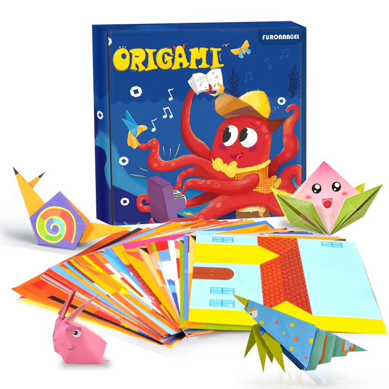 Оригами для детского сада, игрушка, ручная работа, 3–6 лет, развитие навыков, (跨境贸易)