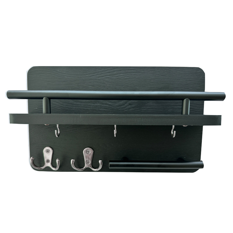 Amazon sala de estar colgante de madera pared colgante de pared estante de almacenamiento colgante de llaves de puerta de entrada marco de madera