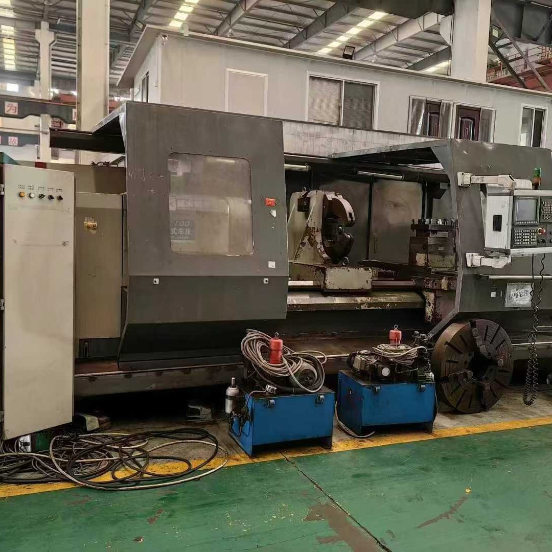 处理二手星火CK61100x3米数控卧式车床主轴孔径130