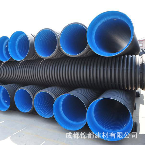 厂家批发hdpe双壁波纹管 排污管 地埋排水管螺纹排污管污水