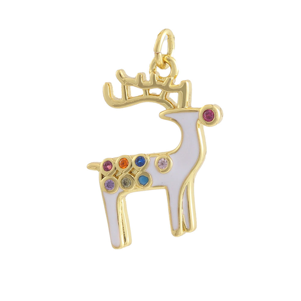 3g Weight Pendant Jewelry Making Type 15 * 22mm Jewelry Making Size Zircon Inlay Material DIY Jewelry Accessories Classification 1 Piece Quantity Copper Material Christmas Festival Christmas Tree, Bell, Snowflake Pattern Inlay Design IG Style Style 1 Piece 15 * 22mm Copper Zircon Christmas Tree Bell Snowflake Pendant 17