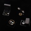 Small one size ring, brand earrings, necklace, Korean style, wholesale