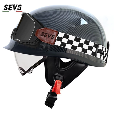 Motosiklet kaskı (dəbilqə) – motorcycle helmet for men and - bright-carbon-transparent-mig-large-frame-goggles-m
