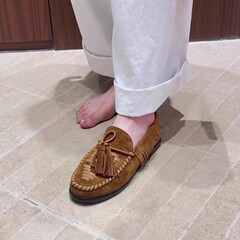 羊皮版~法式复古流苏乐福鞋女2025新款内增高百搭厚底圆头小皮鞋