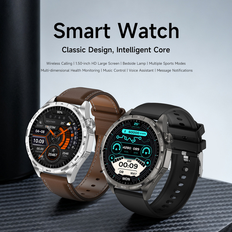 Smart Watch 6 Pro Cross-Border Smart Watch Bluetooth Call Information Push Multi-Functional Sports and Health Monitoring