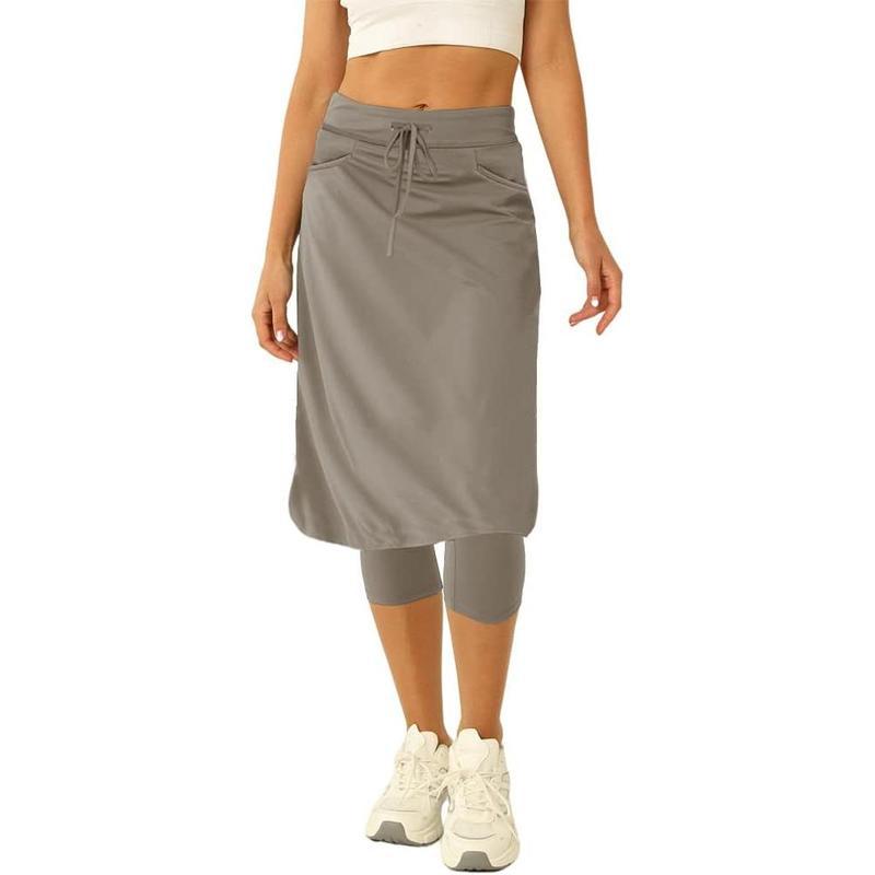 2025 New Cross-Border Dropshipping Women's 20 Long Tennis Skirt (with Golf Leggings