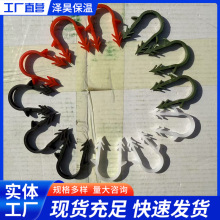 地暖卡钉厂家供应 地暖安装卡扣U型地暖卡钉塑料地暖管卡固定水暖