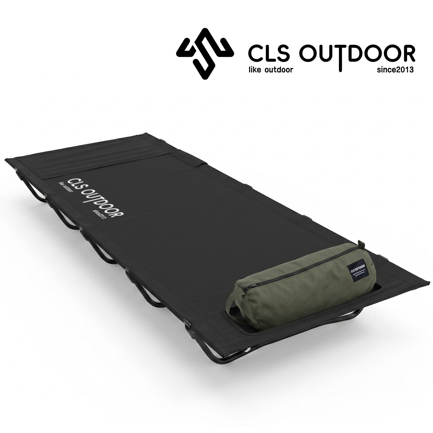 CLS new portable folding bed for outdoor use, camping, office naps, and home use; suitable for single-person use and as a bedside companion bed