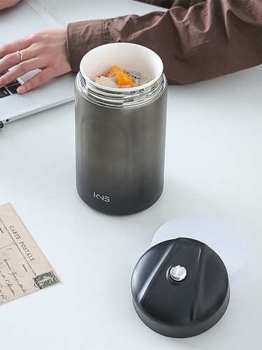 Insulated lunch box, stew beaker, ceramic liner, large capacity, baby lunch box, lunch box for office workers, insulated bucket, convenient for men and women