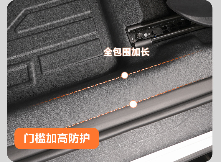 Suitable for Hyundai Sonata 20-25 models, 10th and 11th generations, full coverage TPE car floor mats
