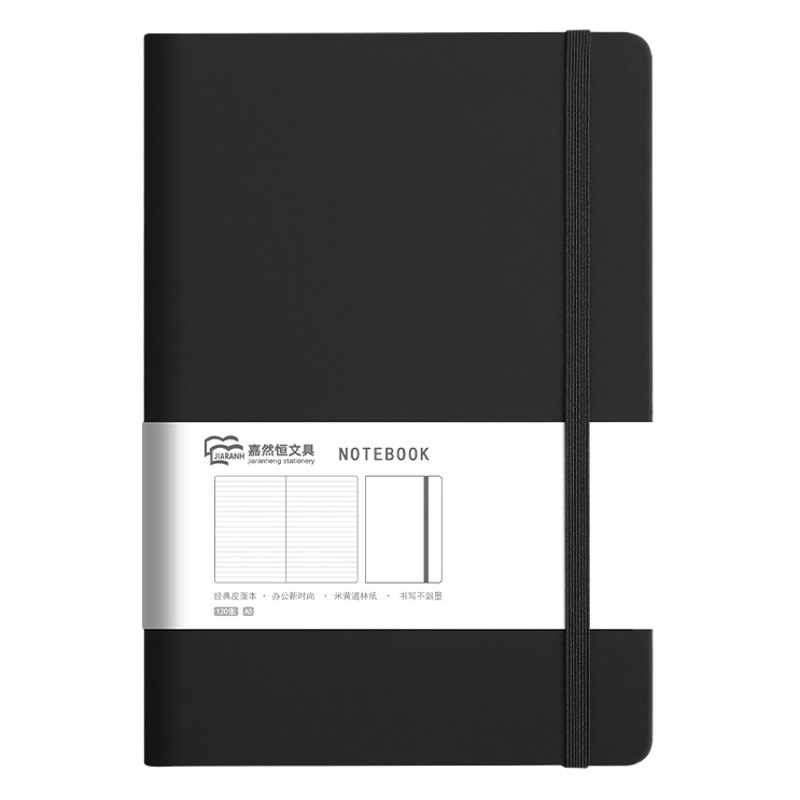 Cuaderno A5 transfronterizo al por mayor, papelería de oficina, cuaderno con correa de alta calidad, diario personalizable