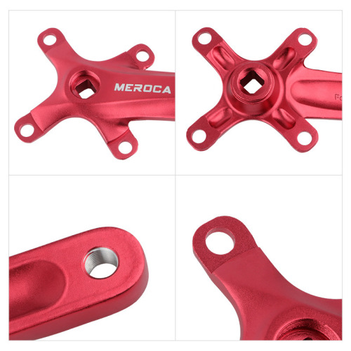Wholesale mountain bike split chainring 104BCD square hole crank 9/10/11 speed positive and negative tooth single chainring modification