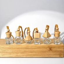 汽车香薰瓶车载香薰空瓶创意汽车挂件香水吊坠悬挂式车用精油瓶