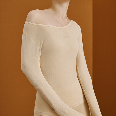 秋衣秋裤套装女薄款37度恒温发热女士秋冬季无痕美体打底保暖内衣