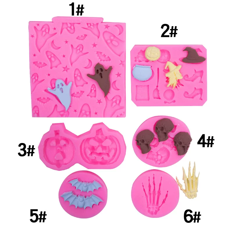 Fondant, acrylic silicone mold, halloween, spider