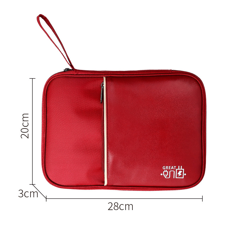 Bolsa organizadora digital 3C de gran capacidad para móvil power bank y cables ideal para viaje y cross border image 21