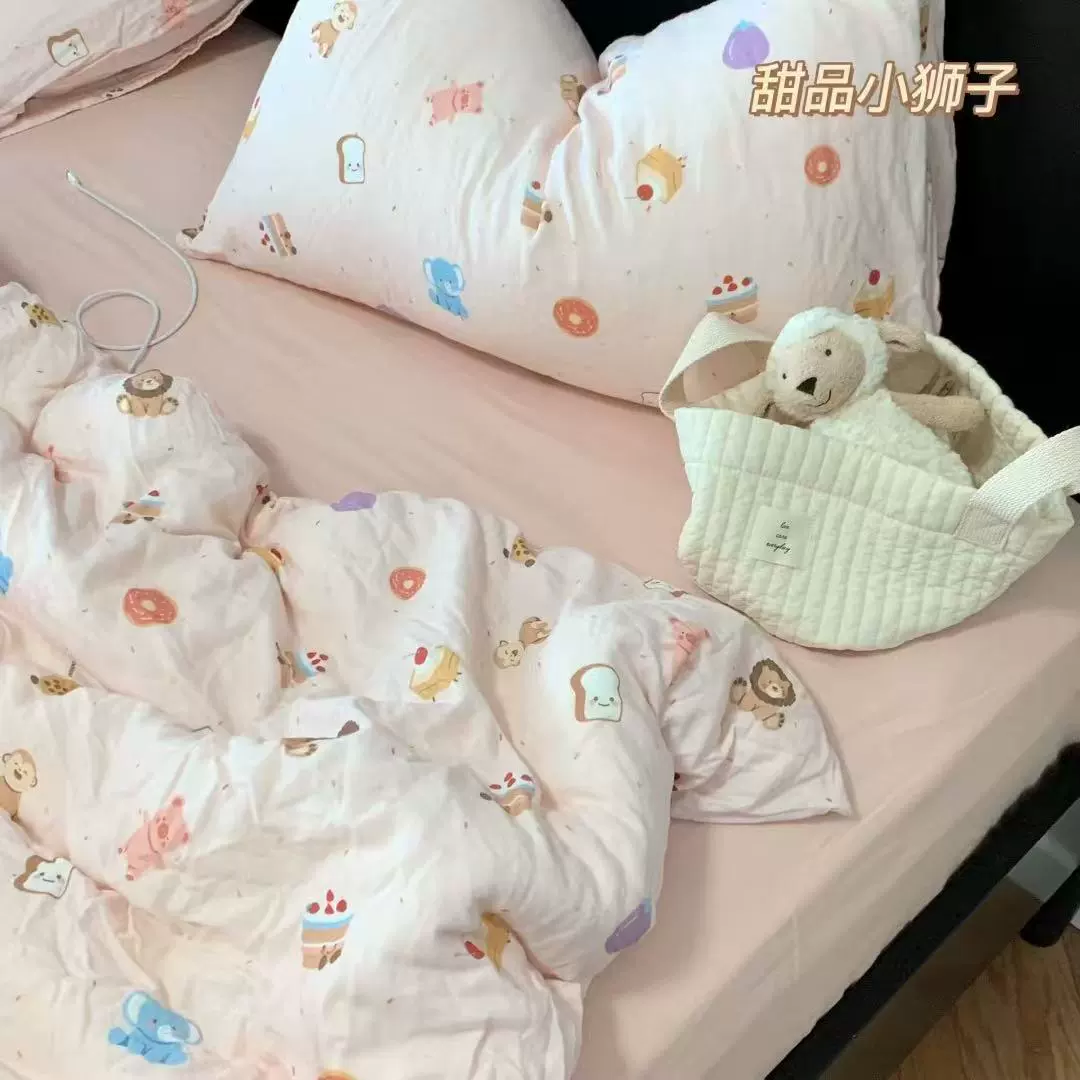 Хлопковый марлевый комплект для мамы и малыша, 3 предмета, 4 предмета