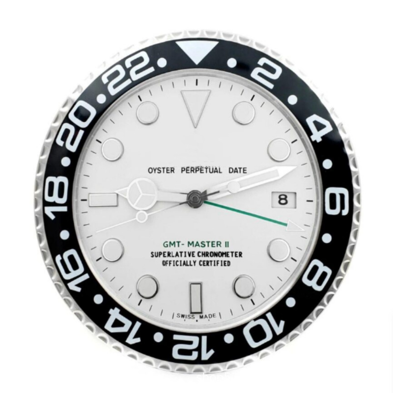 GMT 검은색 원 흰색 표면