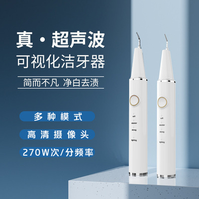 [超声波震动洁牙器家用去牙垢牙结石洗牙美牙仪牙齿清洁电动洁牙仪]